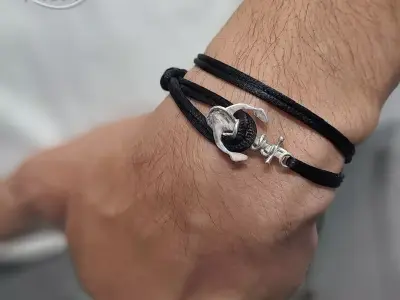 anchor bracelet Free 3D print model