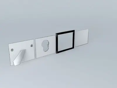 Picture Frame Bespoke Little Flutist Free 3D model