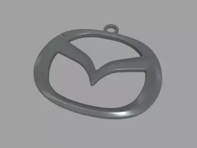 Mazda Key Ring Chain 3D print model