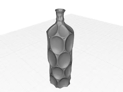Eaglin Ceramic Table Vase 3D model