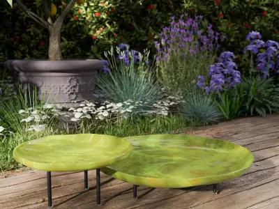 Paola Lenti Tajine Table 3D model