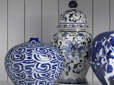 Williams-Sonoma Home decor set 2 3D model