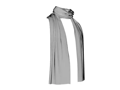 Dress collars scarves and necklaces decorated 3d models 3D model purchase