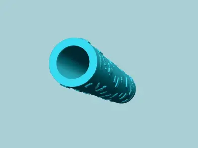 Texture Roll 69 Minecraft Positive - Fondant Decoration Maker 3D print model