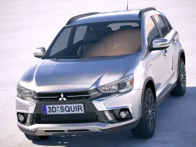 Mitsubishi Outlander Sport ASX 2018 3D model
