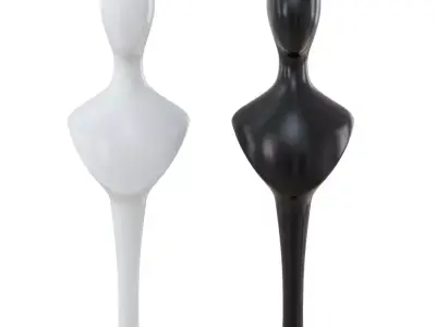 Abstract Female Mannequin AFELLOW H1055 3D model