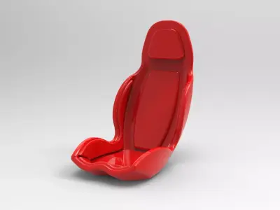 Racing Seat 3D model