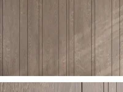 Wood panel set v04 3D model