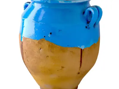 Terracotta Vase or Pot 3 3D model