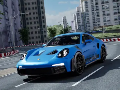 Porsche 911 GT3 RS 992 2023 3D model