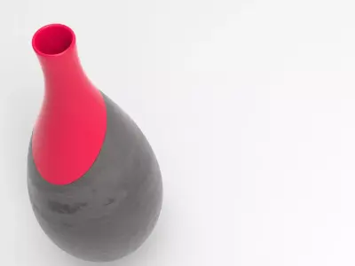 Mutt Vase Low-poly 3D model