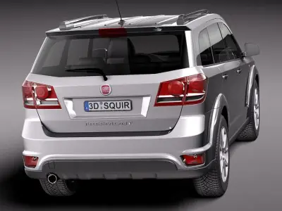 Fiat Freemont 2012 3D model