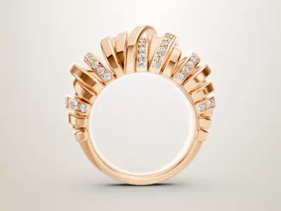 de GRISOGONO Allegra ring  3D print model