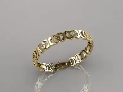 Bracelet 05 3D print model