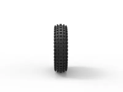  Offroad wheel 24 3D print model