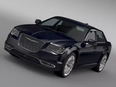 Chrysler 300C Platinum AWD LX2 2017 3D model