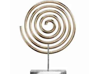 Abstract sculpture AS-008 3D model
