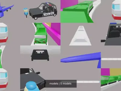 models 3D Model Pack