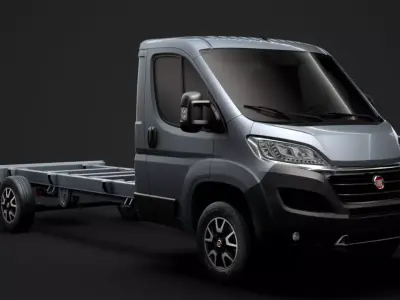 Fiat Ducato Chassis Truck Single Cab 4300WB 2020 3D model