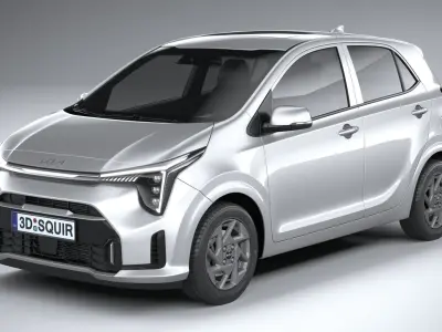 Kia Picanto Base 2024 3D model