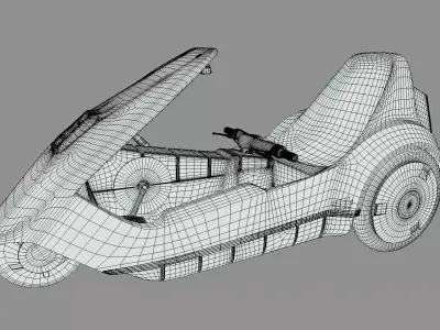 Sinclair C5 3D model