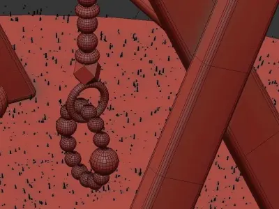 Baby Gym Set 3D model