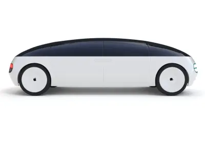 Apple Car Concept 3D model