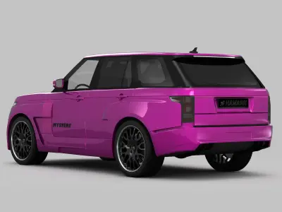 Range Rover Mystere Hamann 2013 3D model