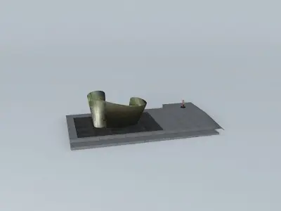 Monument to soldiers of Homeland war Free 3D model