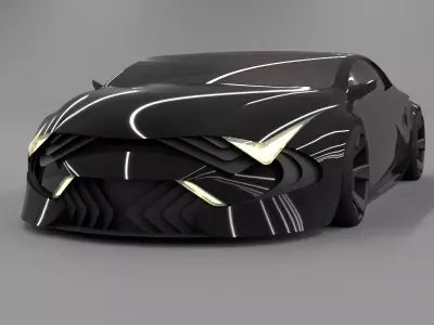Ford concept 3D model