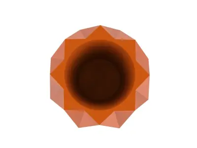 Vase for Plant 11 with 3 Different Sizes 3D print model