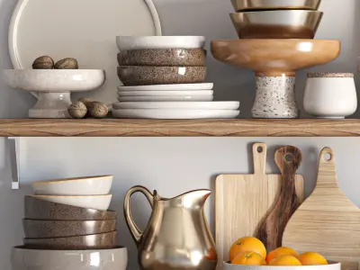 kitchen accessories016 3D model