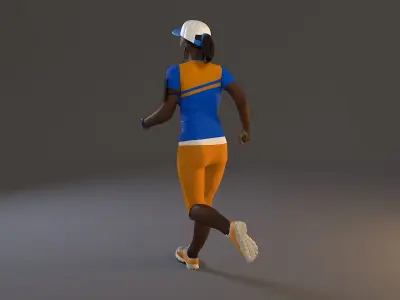 Info Street Female AAM 2130 001 3D model