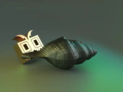 Seashell Decor Free 3D print model