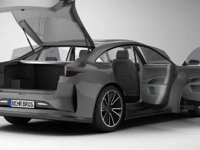 Generic Modern Coupe 3D model