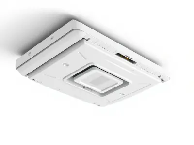 Futuristic Ceiling Modular Design model pack Low-poly 3D model