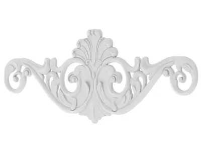 Cartouche Ornament 010 3D model