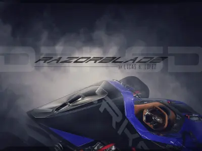 CONCEPT TRIKE BIKE Low-poly 3D model