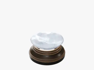 Snow globe toy 01 3D model