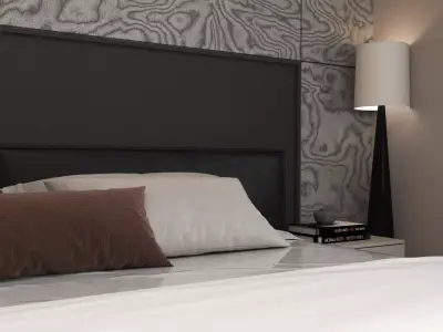 Bedroom interior 10 3D model