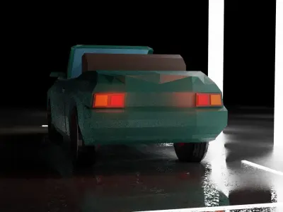 Mazda Miata  Free low-poly 3D model