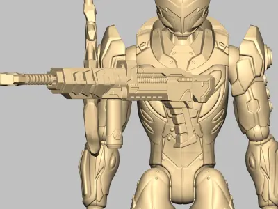 00077   Designed for 3D printing 3D print model