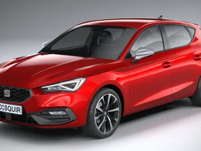 Seat Leon FR 2020 3D model