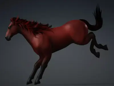 Horse-G4 3D model