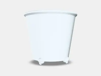 IKEA PS FEJO self-watering pot Low-poly 3D model