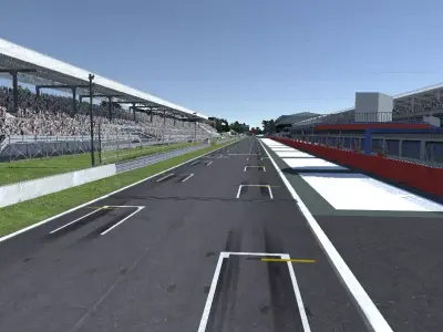 Race Track 3D model