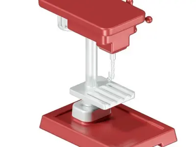 Engineering Drilling Toy 3D model