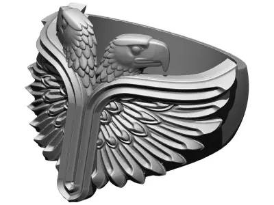 Eagle Ring Rider  3D print model