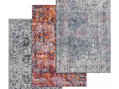 Rug Set 1796 3D model