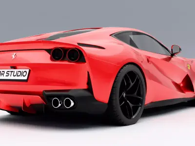 Ferrari 812 superfast 3D model
